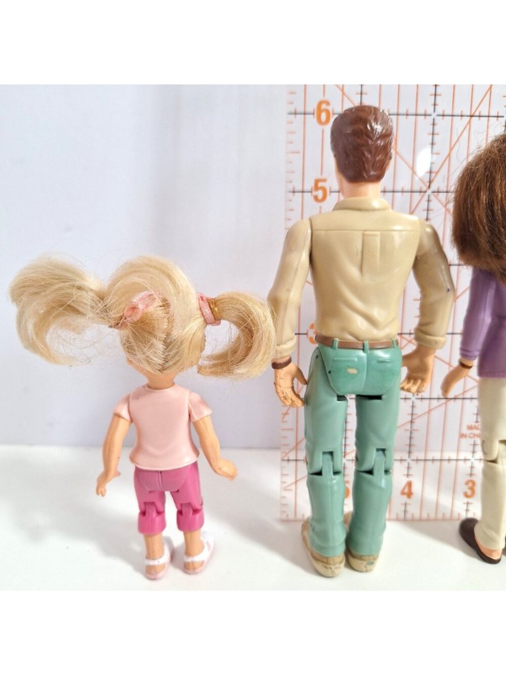 Loving Family Mom Dad Parents Girl Boy Men Women 7 Figure Lot 2002 - Picture 8 of 14